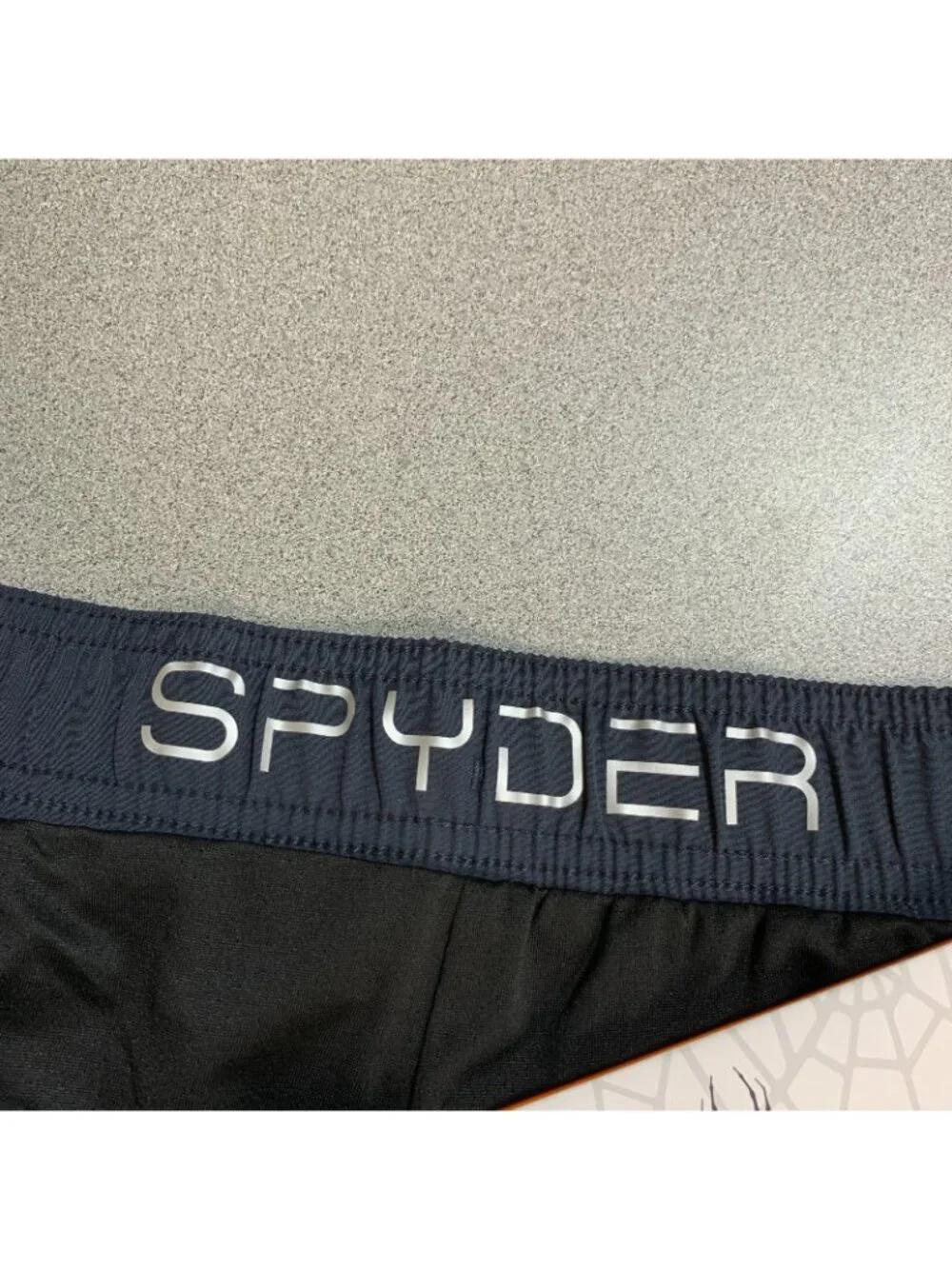 NWT Spyder Swim Shorts Men's XXL Black Quick-Dry UV Protection Lined